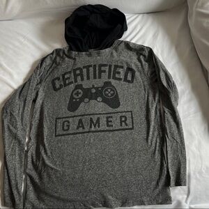 Children’s Place Gray Certified Gamer Hoodie